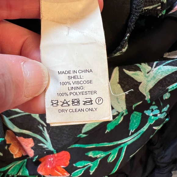 Kate Spade Hummingbird Print A-Line Tiered Ruffle Skirt - Picture 5 of 5